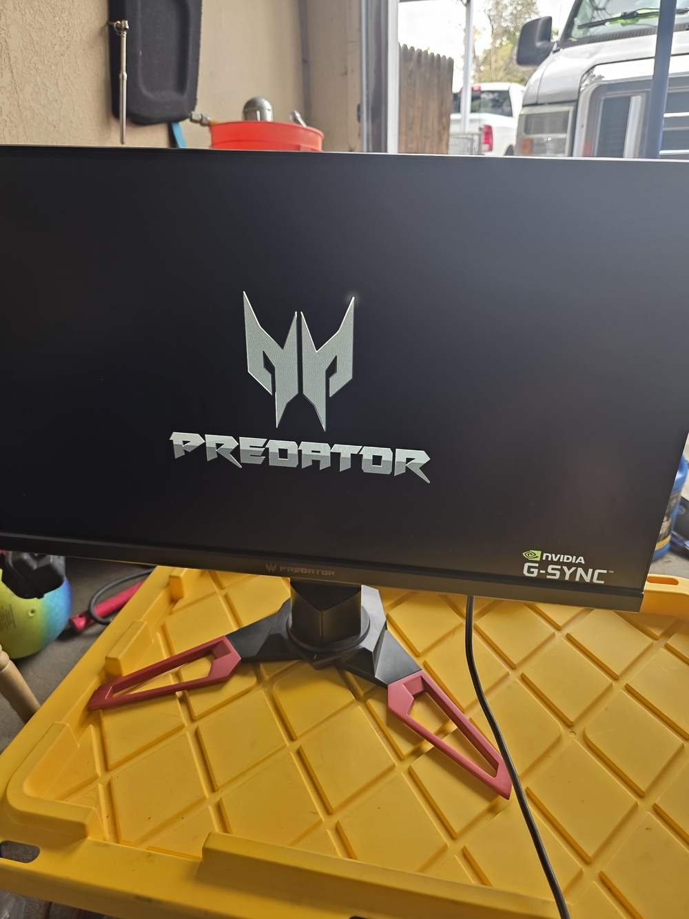 Acer Predator Gaming Monitor - Black with Red Accents